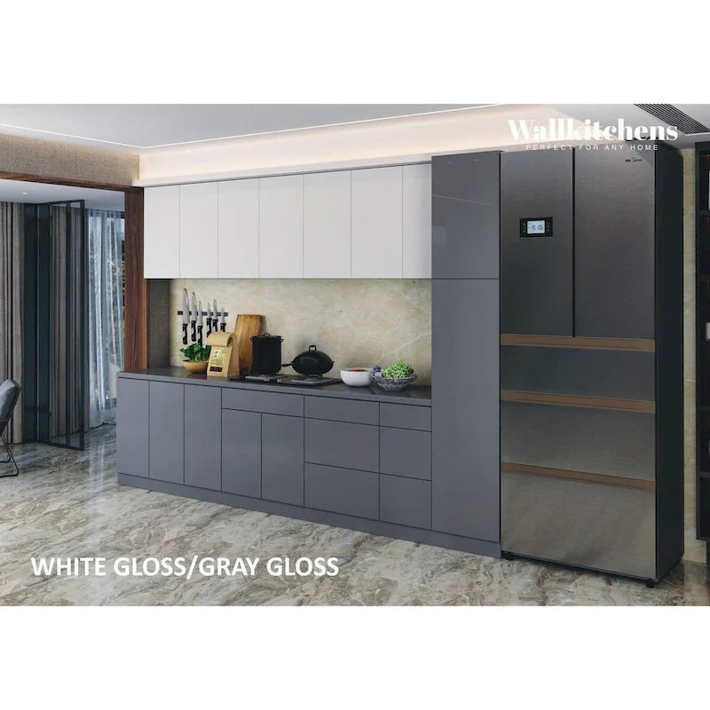 Cuisine Collection Metropolitan Coloris Gris Base Dimensions 11 pieds de largeur - 132x24