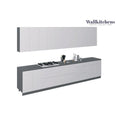 Collection Signature Cuisine Blanc Brillant Taille de la Base 13 pieds de large - 153x24