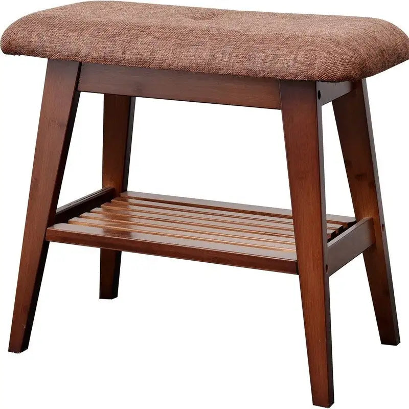 Banc d'entrée en bambou - 11,8P x 23,6L x 17,7H