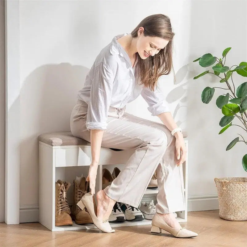Banc de rangement - 11,8P x 31,5L x 17,5H