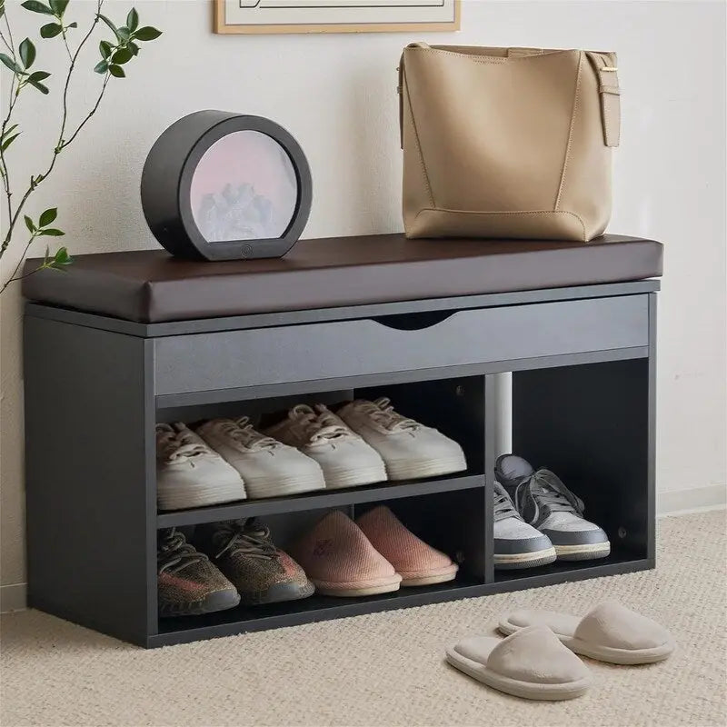 Banc de rangement - 11,8P x 31,5L x 17,5H