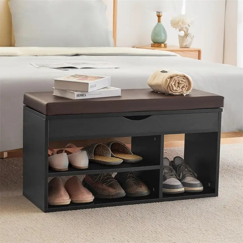 Banc de rangement - 11,8P x 31,5L x 17,5H