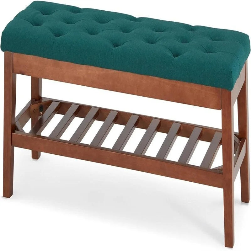 Banc à chaussures d'entrée - 43.3P x 14L x 18H