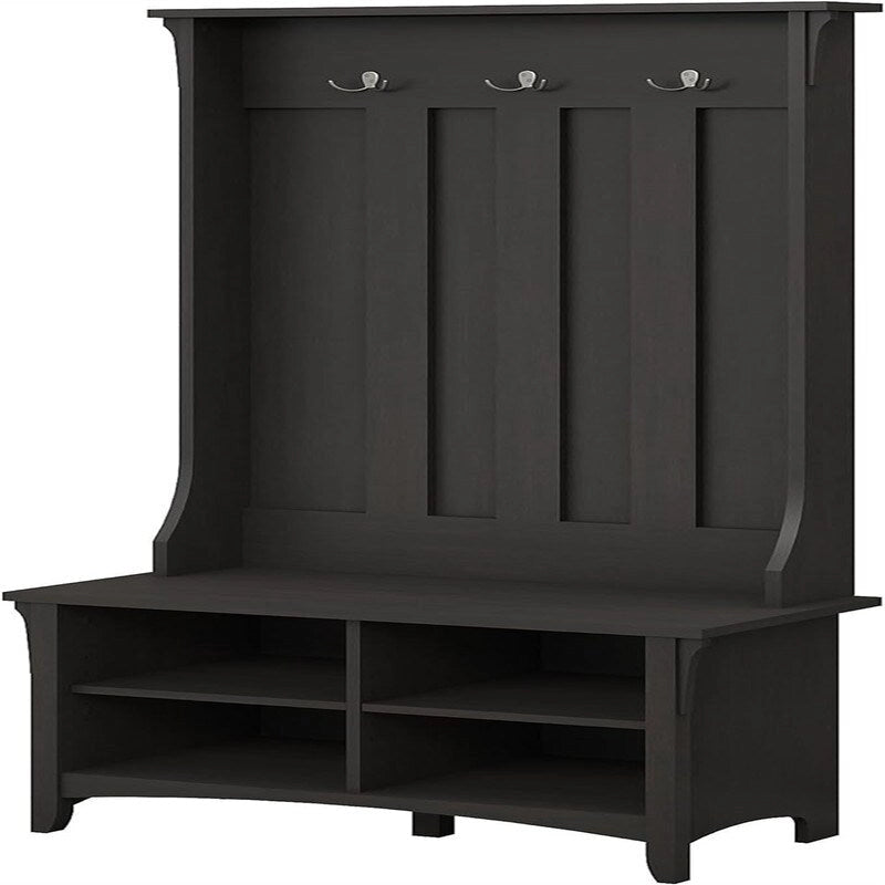 Bush Business Furniture Salinas Meuble d'entrée avec banc à chaussures - 15,75P x 31,73L x 68,11H