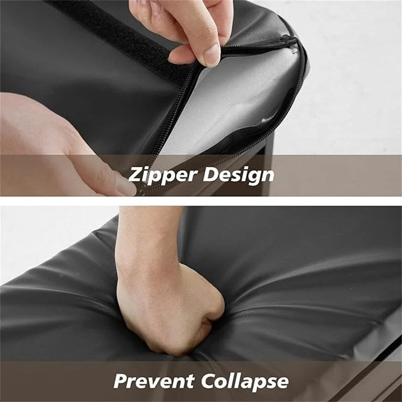 Banc de rangement pour chaussures avec couvercle 2 niveaux 99 cm - 30P x 100L x 43H