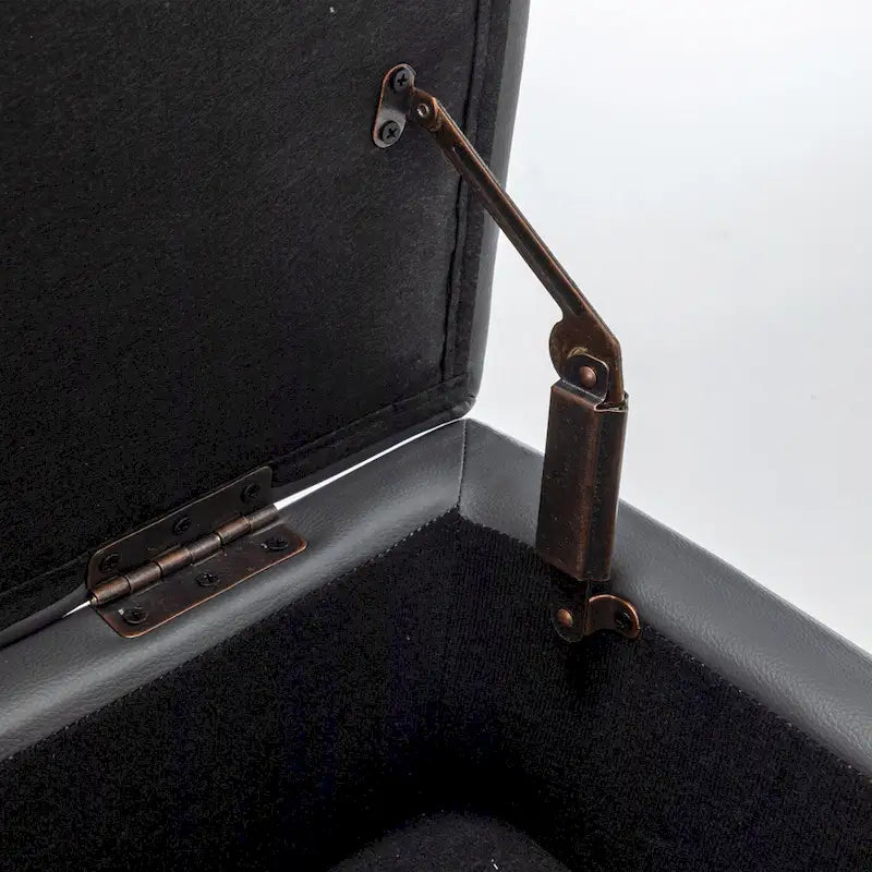 Banc de rangement pour bout de lit de chambre à coucher