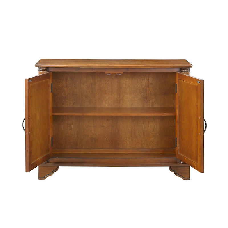Table console 40 pouces avec étagère de rangement, Table d'entrée rétro avec étagère de rangement réglable, Table de canapé pour couloir