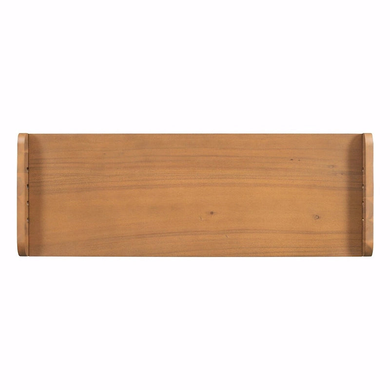 Banc à chaussures de rangement rustique avec 2 tiroirs, rangement dissimulé et 3 faux tiroirs supérieurs