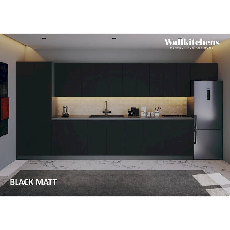 WEP1230-BLK Panneau d'extrémité mural - 12x30
