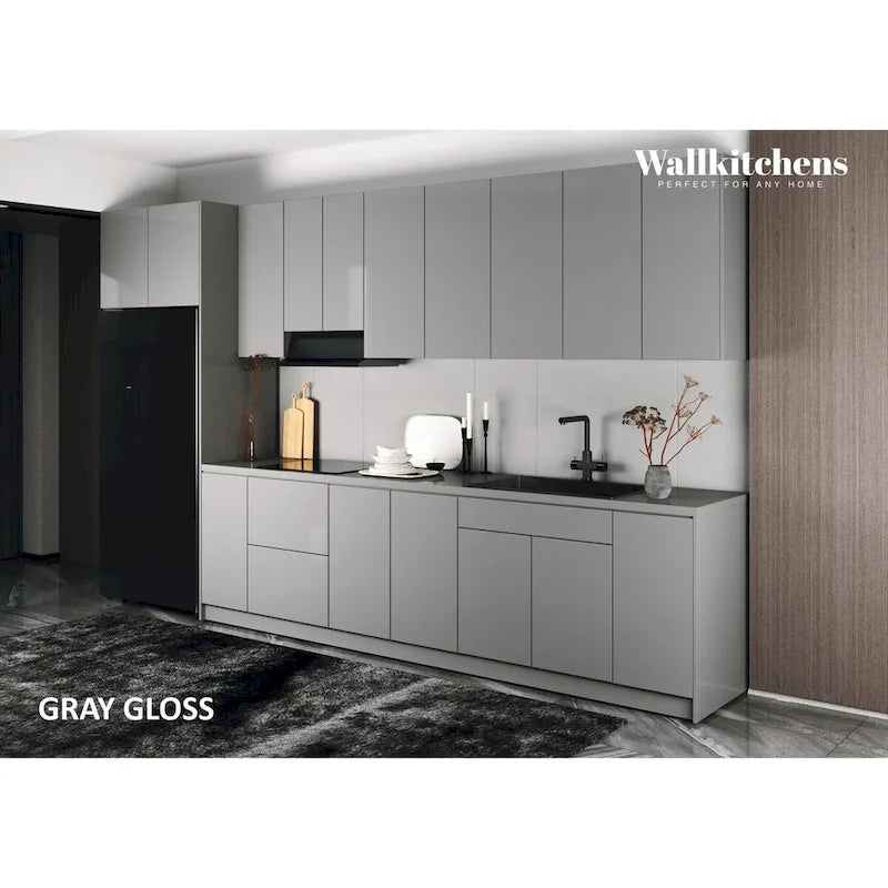 WEP1230-BLK Panneau d'extrémité mural - 12x30