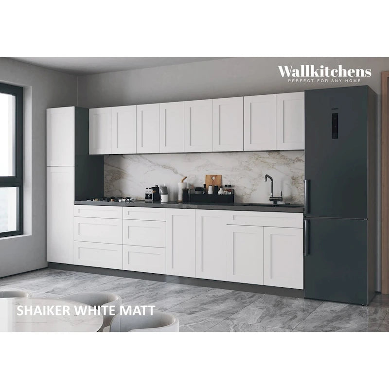 WEP1230-BLK Panneau d'extrémité mural - 12x30