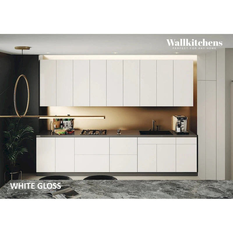 WEP1230-BLK Panneau d'extrémité mural - 12x30