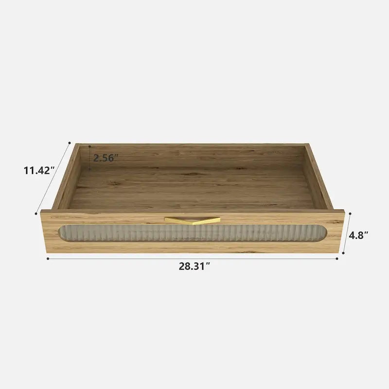 Meuble de bar à café, buffet de style fermier moderne avec tiroir et étagère réglable, meuble de rangement avec porte de grange