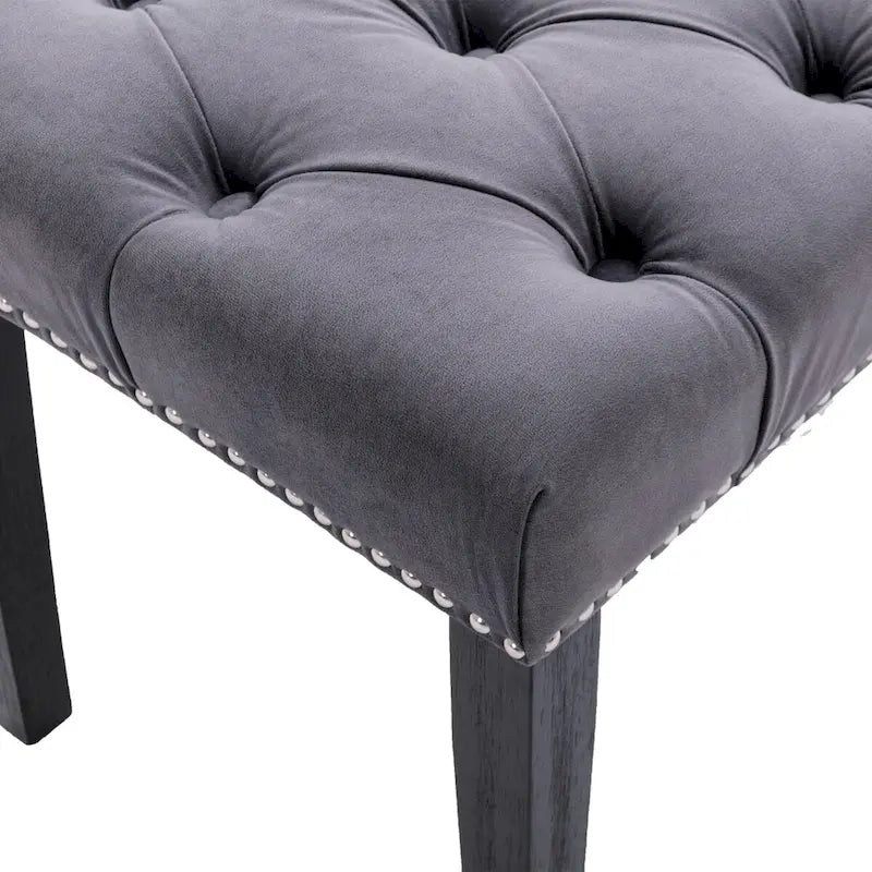 Banc ottoman capitonné, repose-pieds, tabouret, banc d'appoint