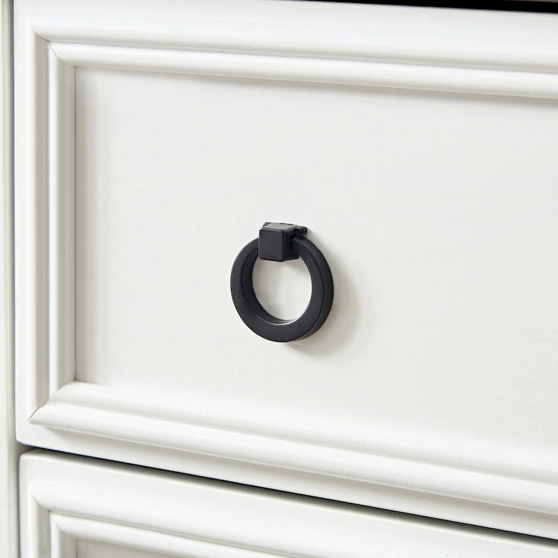 Commode moderne à 6 tiroirs, organisateur de rangement vertical pour vêtements – Poignée facile à tirer, bords texturés