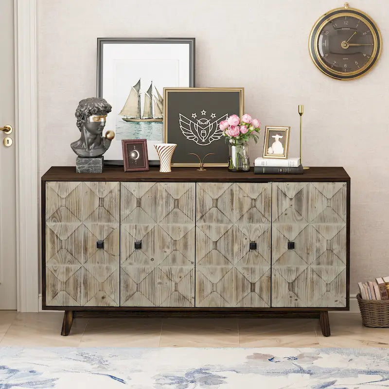 59.84 Buffet vintage 4 portes