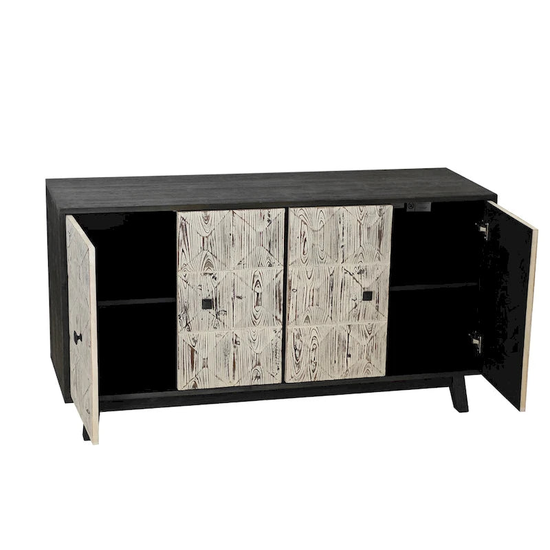59.84 Buffet vintage 4 portes