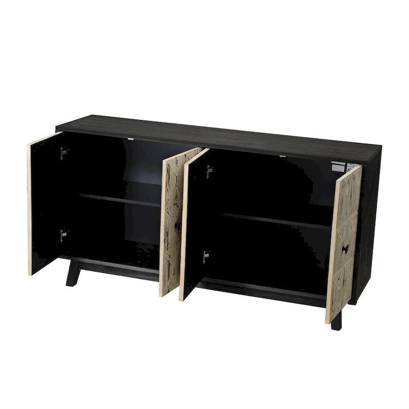 59.84 Buffet vintage 4 portes