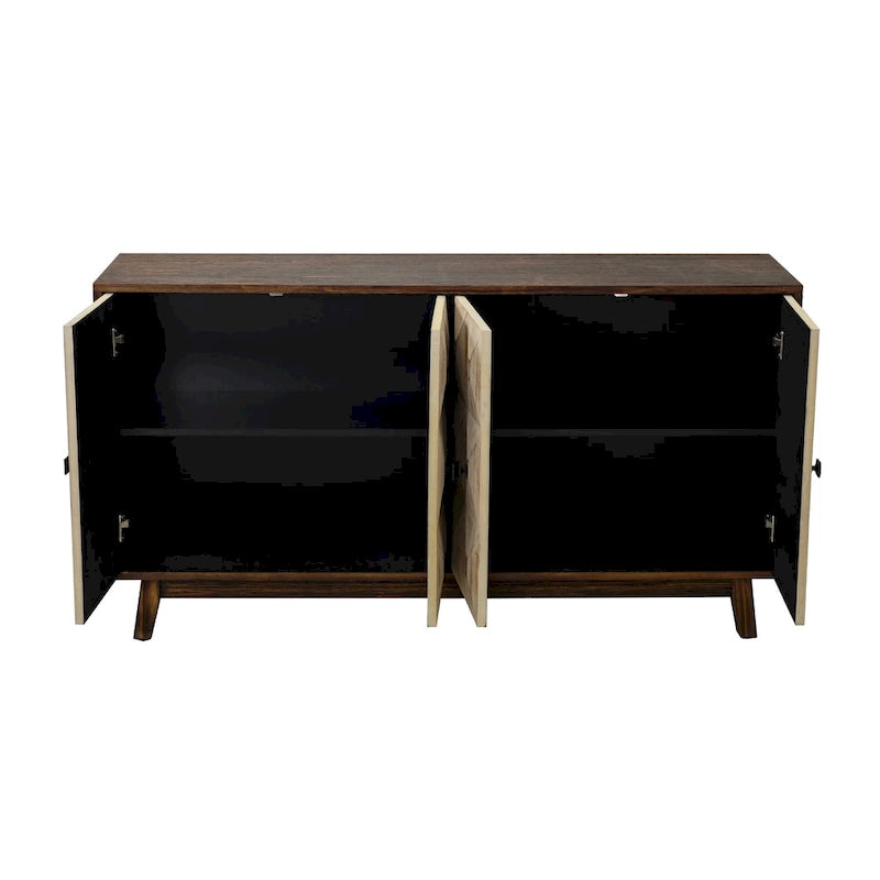 59.84 Buffet vintage 4 portes