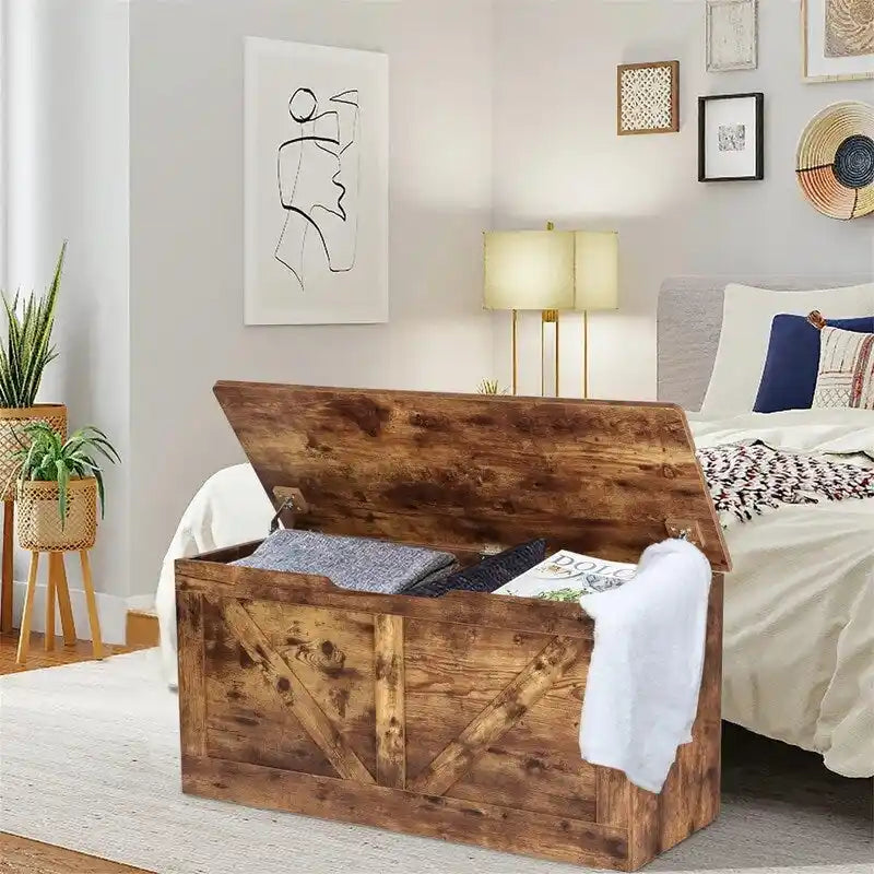 39,4 Coffre de rangement - 15,7P x 39,4L x 18,9H
