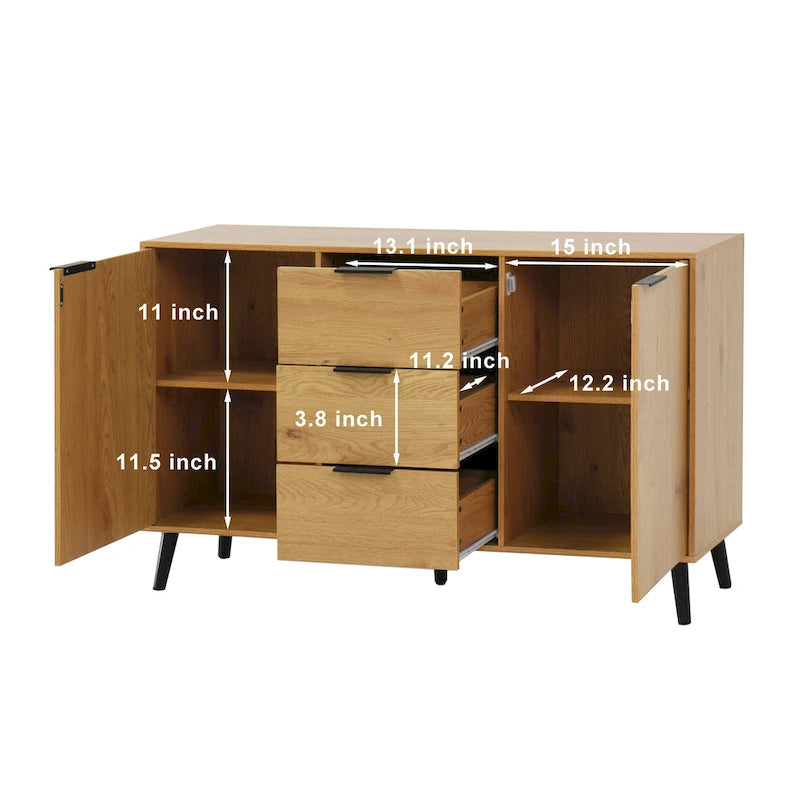 Buffet de cuisine avec rangements