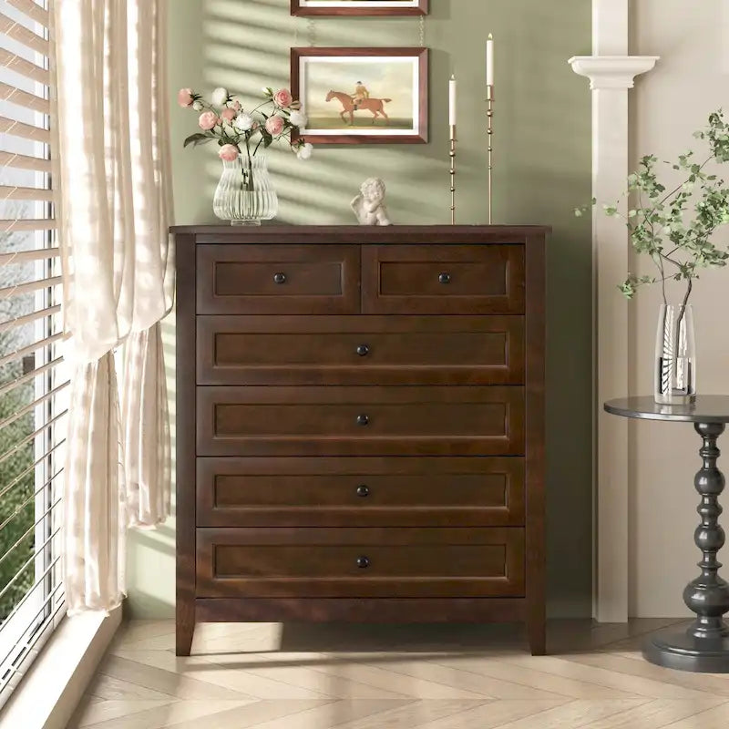 Buffet en bois massif avec tiroirs peints par pulvérisation, meuble de rangement de vaisselle/buffet/console/casier de rangement