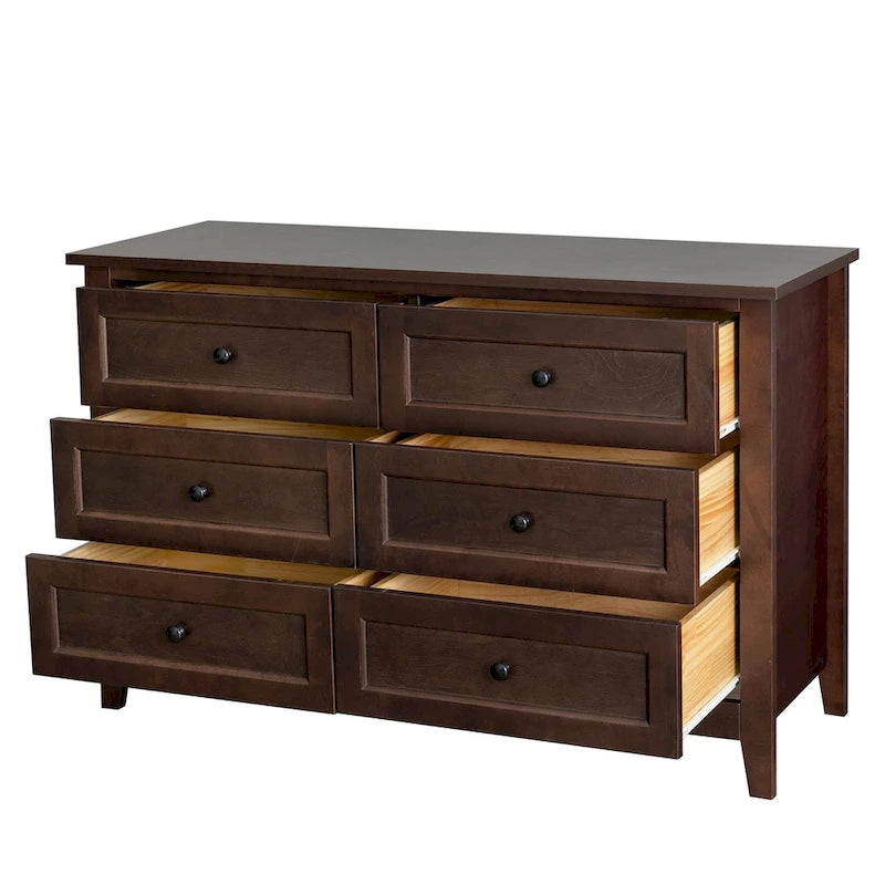 Buffet en bois massif avec tiroirs peints par pulvérisation, meuble de rangement de vaisselle/buffet/console/casier de rangement