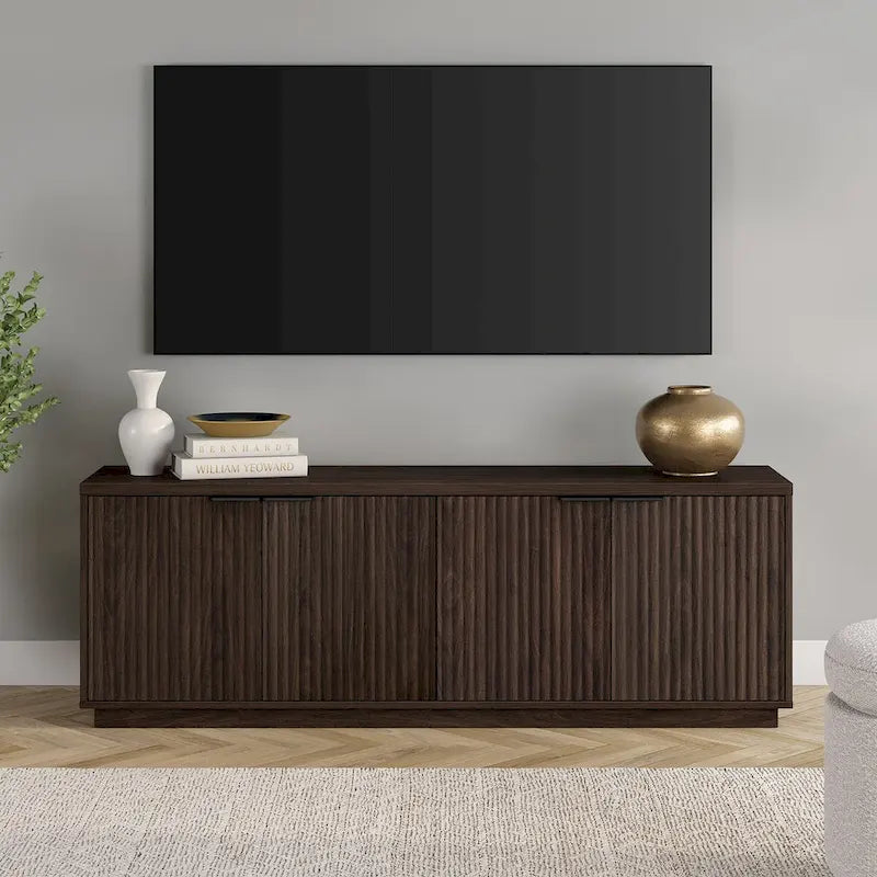 Meuble TV rectangulaire pour téléviseurs jusqu'à 78 70 de large