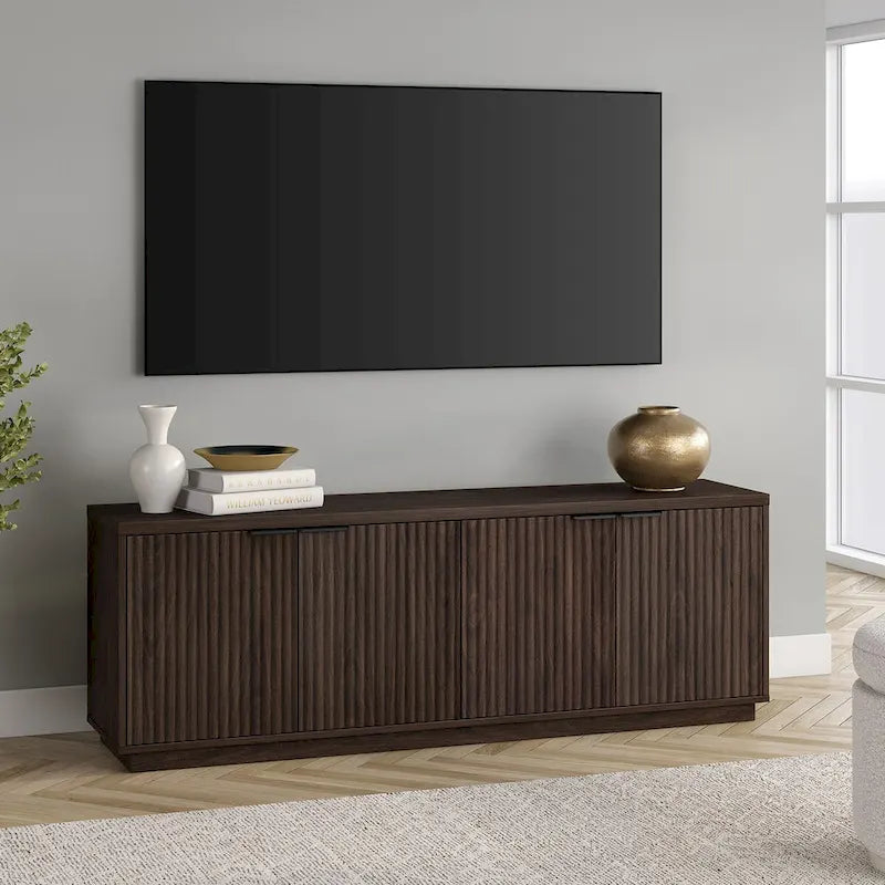 Meuble TV rectangulaire pour téléviseurs jusqu'à 78 70 de large