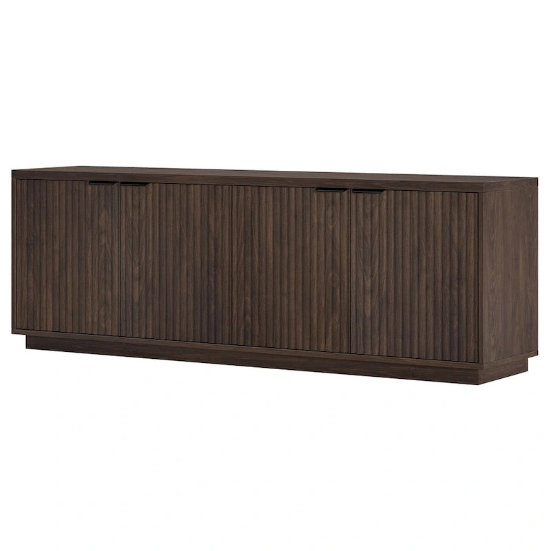 Meuble TV rectangulaire pour téléviseurs jusqu'à 78 70 de large
