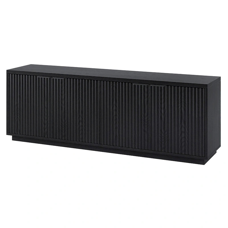 Meuble TV rectangulaire pour téléviseurs jusqu'à 78 70 de large