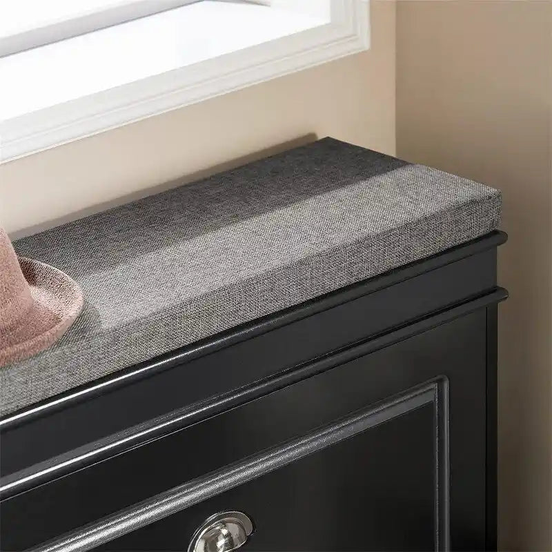 Meuble à chaussures avec tiroir basculant – 24 P x 75 L x 51 H cm