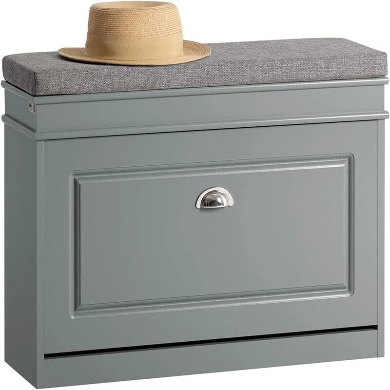 Meuble à chaussures avec tiroir basculant – 24 P x 75 L x 51 H cm