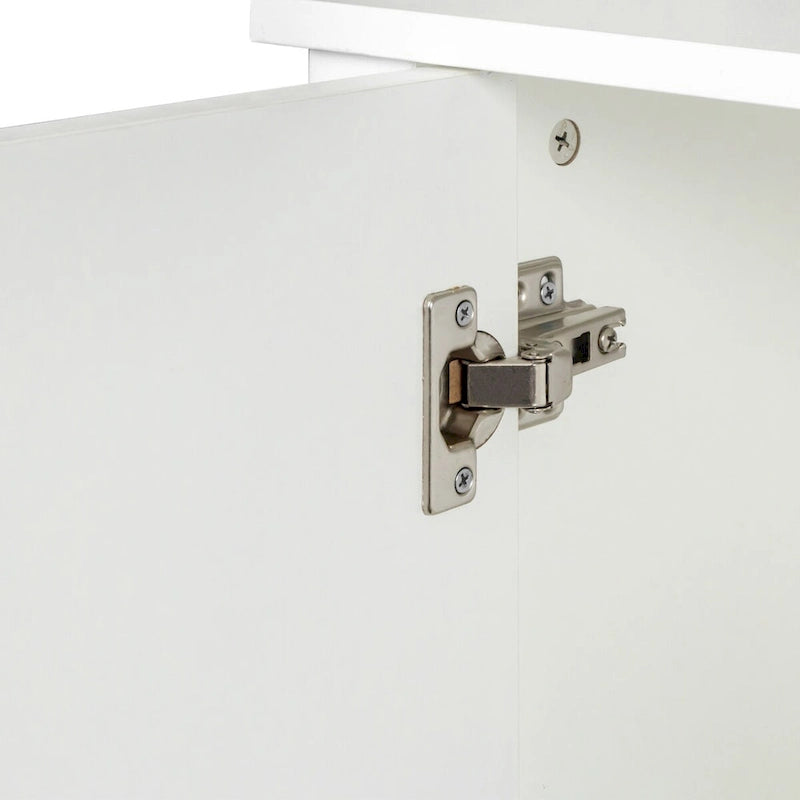 Buffet de rangement à 4 portes et 4 étagères