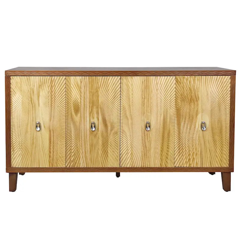 Meuble de rangement vintage à 4 portes