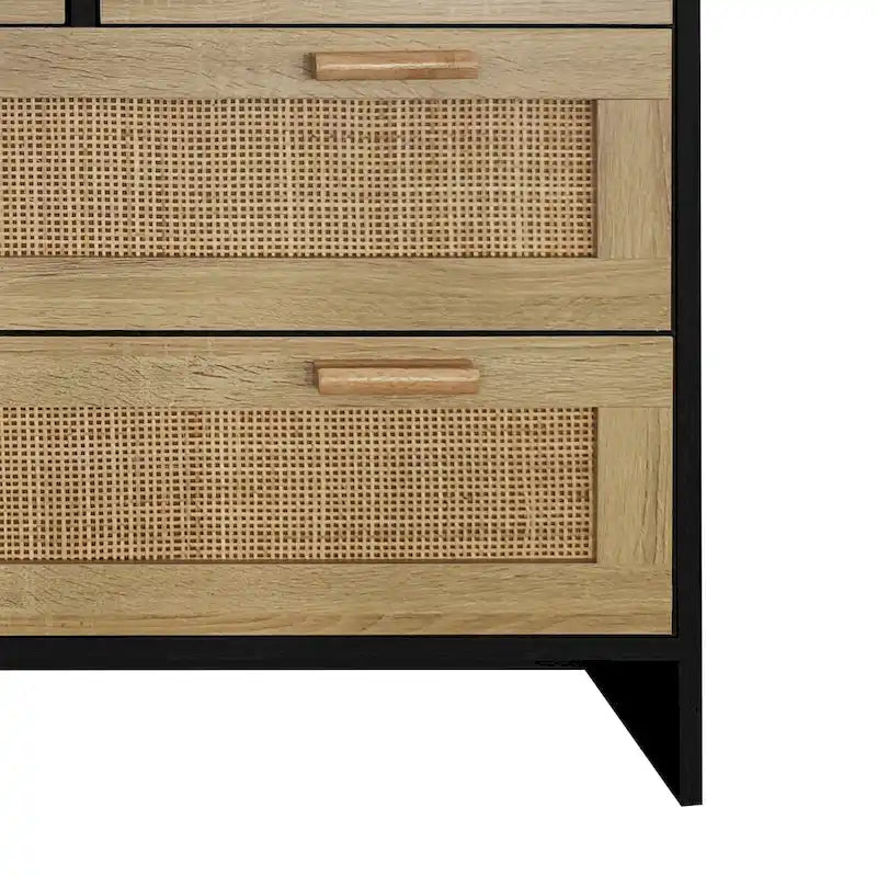 Armoire en rotin à 4 tiroirs GEITIN