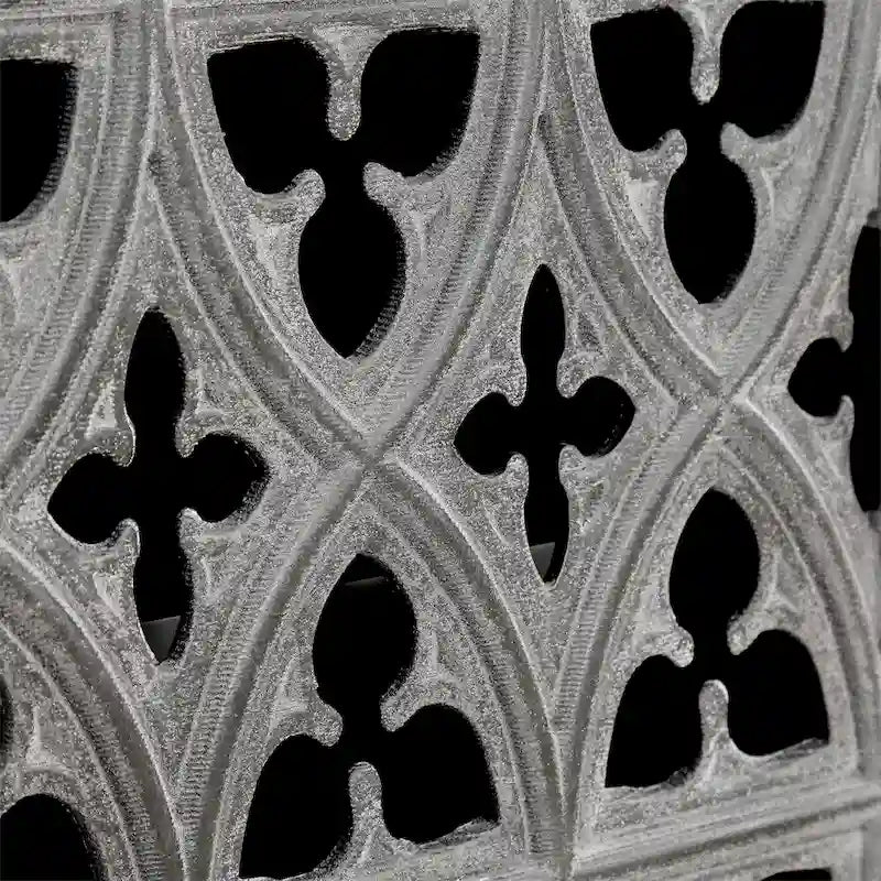Haut cabinet ancien à quatre portes, style rustique américain
