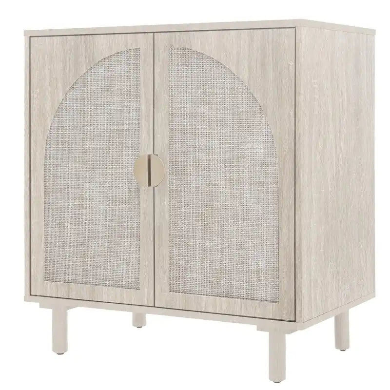 Organisateur de garde-manger en bois à 2 portes avec tablettes réglables, armoire de rangement pour chambre, salon, cuisine