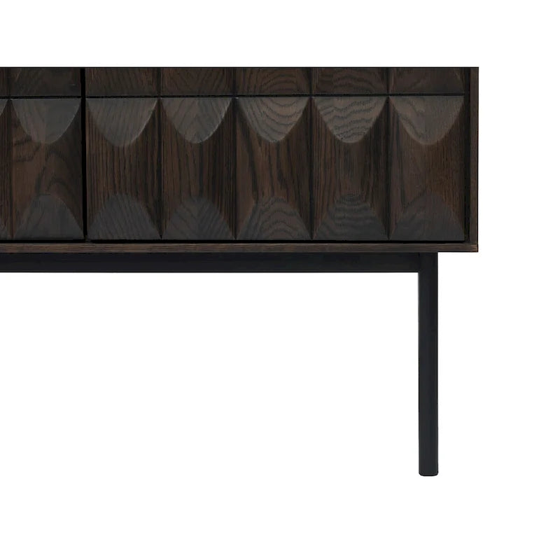 Buffet moderne Rye Studio, Chêne expresso
