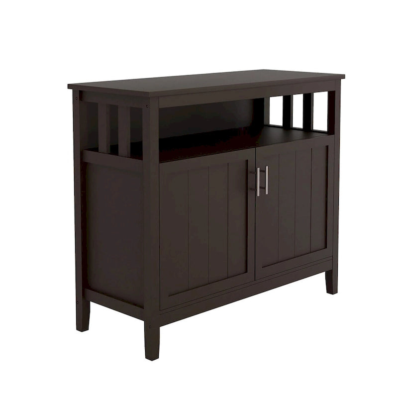 Buffets de style campagnard français, Armoires de rangement avec 2 séparateurs