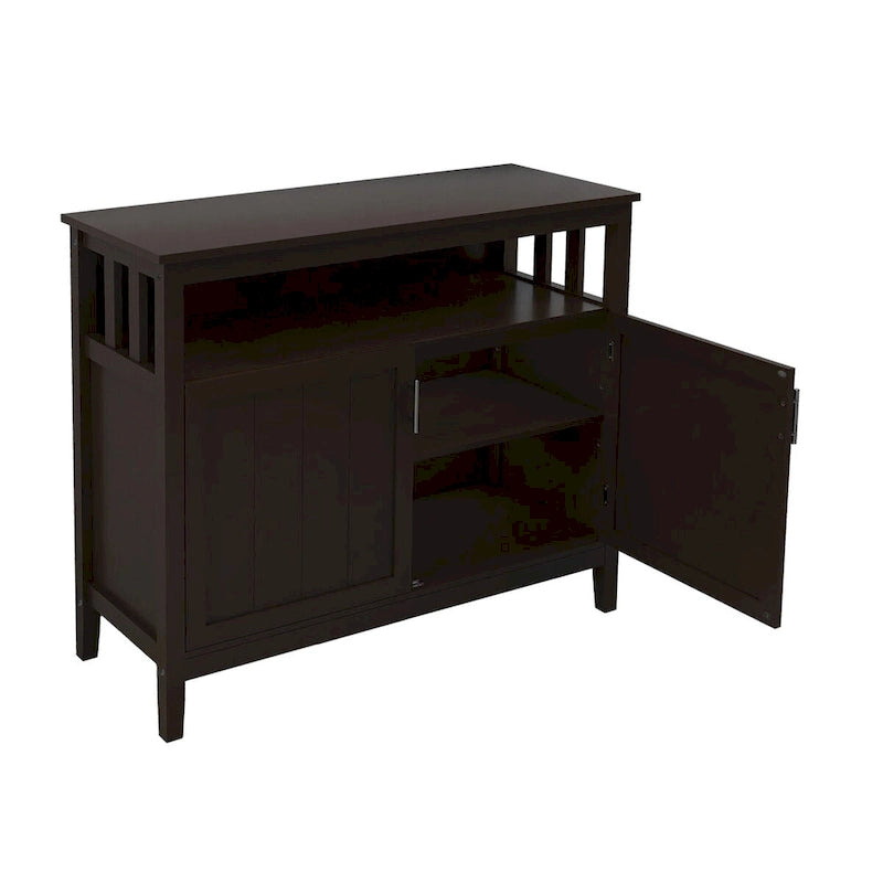 Buffets de style campagnard français, Armoires de rangement avec 2 séparateurs