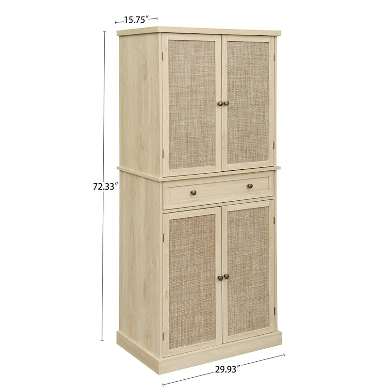 Meuble bas 4 portes 1 tiroir MM