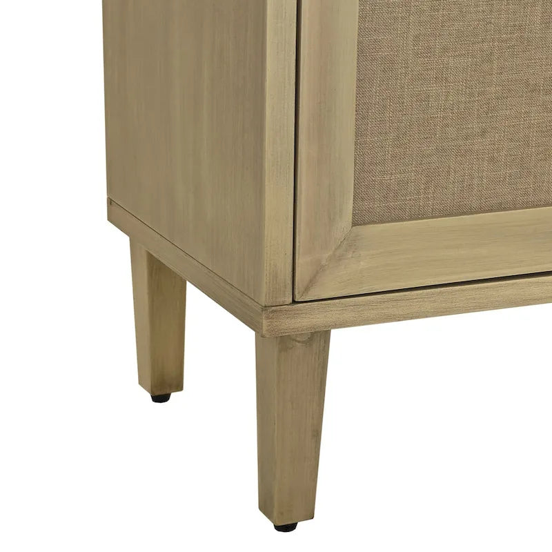 59.84Élégante armoire vintage à 4 portes