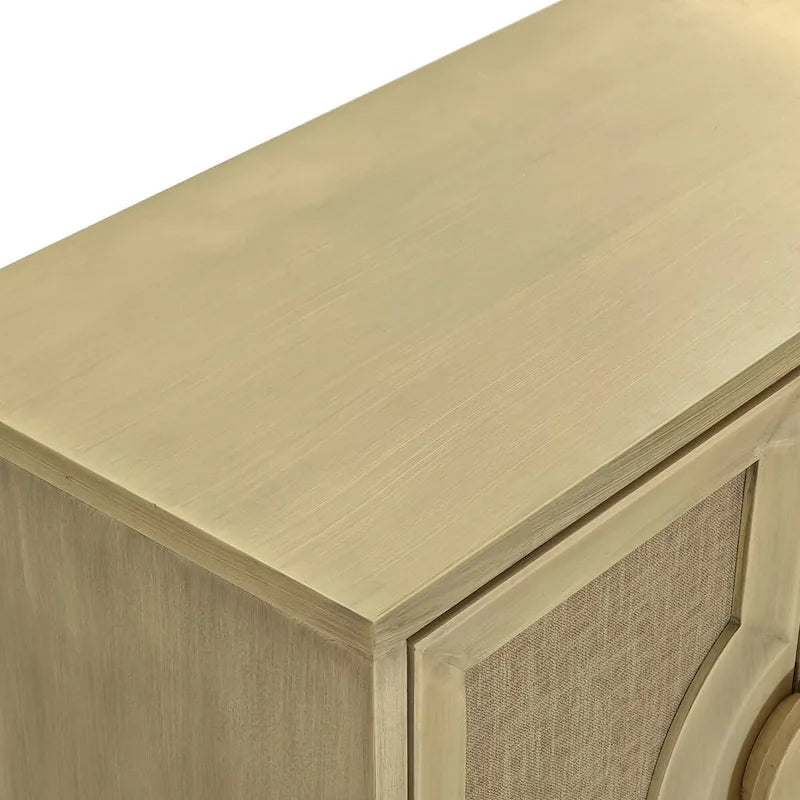 59.84Élégante armoire vintage à 4 portes