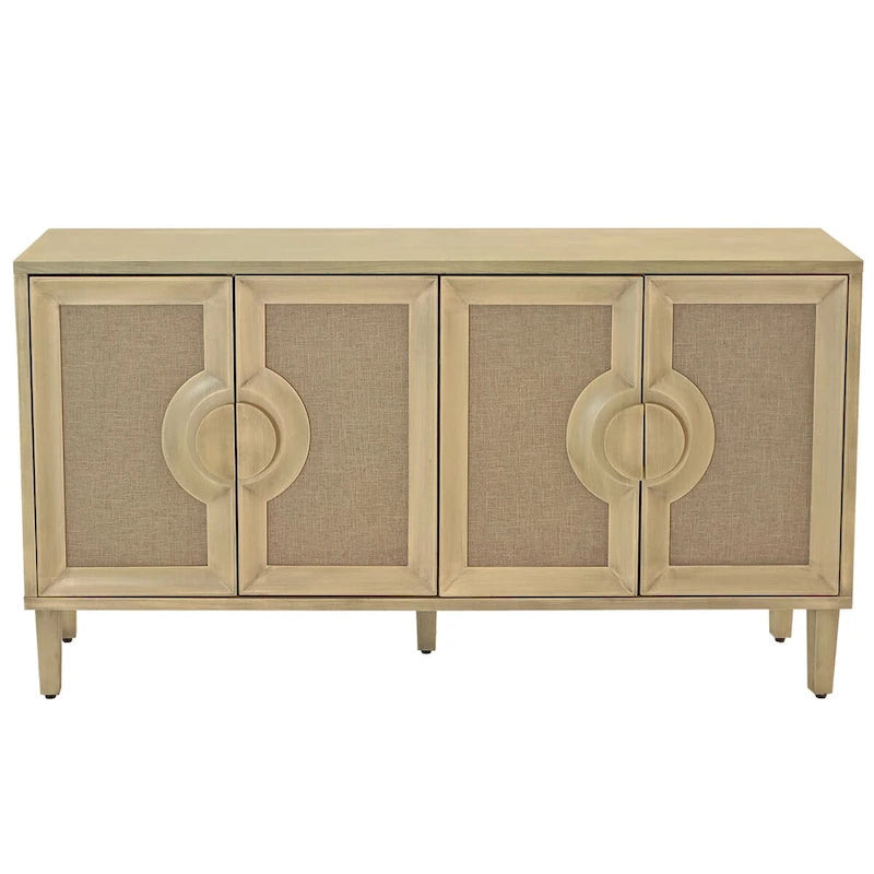 59.84Élégante armoire vintage à 4 portes