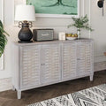 Meuble d'appoint 4 portes en bois buffet