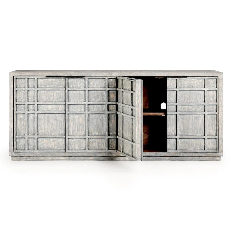 Classic Home Chandler 86 Buffet en pin recyclé