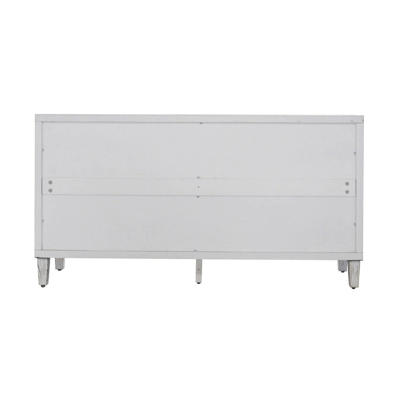 Meuble d'appoint 4 portes Meuble en bois Buffet de rangement
