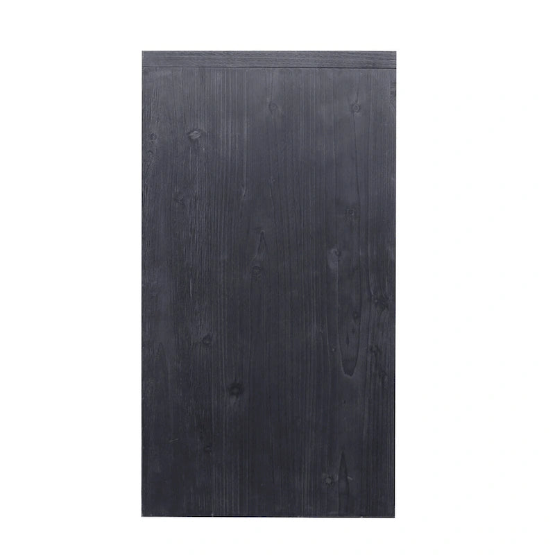 Meuble d'appoint 4 portes en bois de style fermette