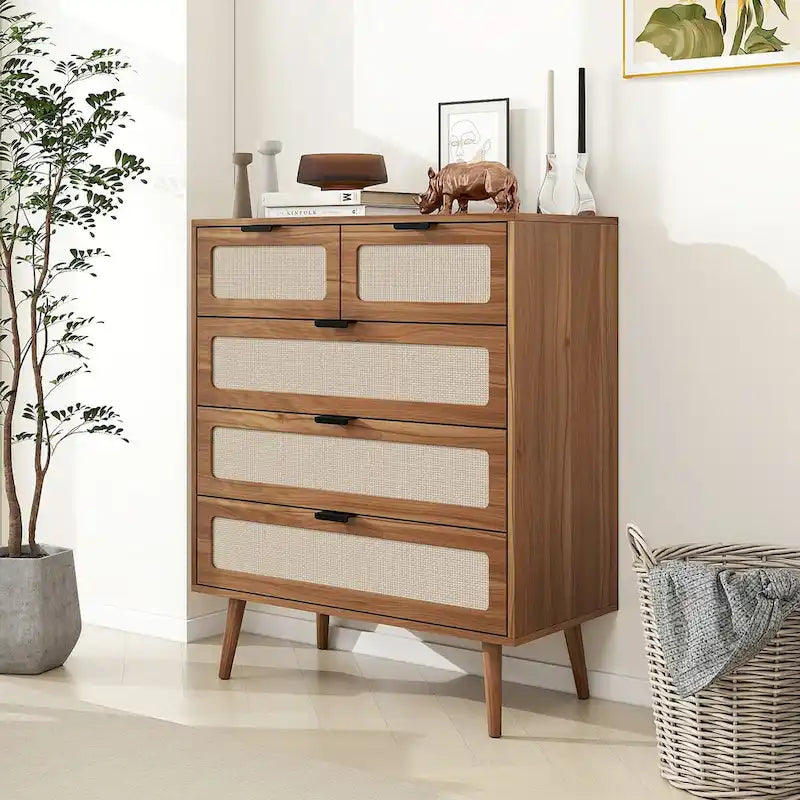 Meuble de rangement d'appoint 5 tiroirs